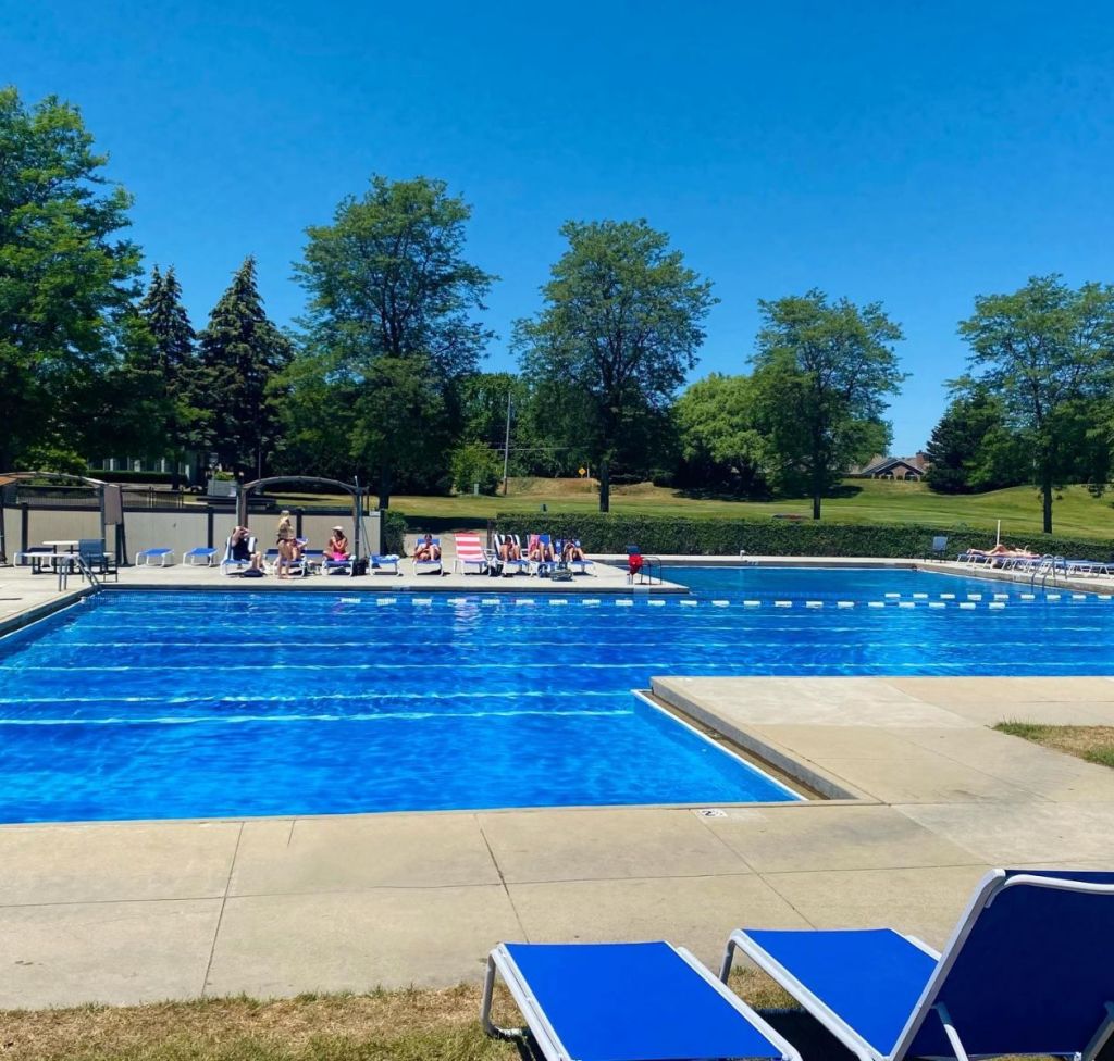 Photo of olympic size and a half swimming pool